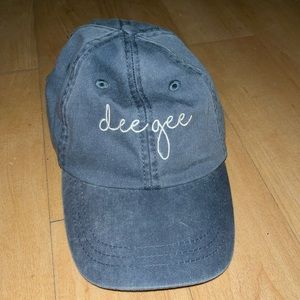 Denim Delta Gamma baseball hat